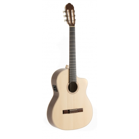 GEWA Guitare électroacoustique classique Pro Natura Silver Samba