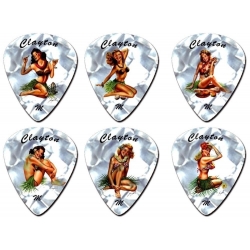 CLAYTON Médiators Hula Hotties