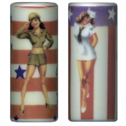 CLAYTON Bottlenecks / slides Porcelaine American Hottie