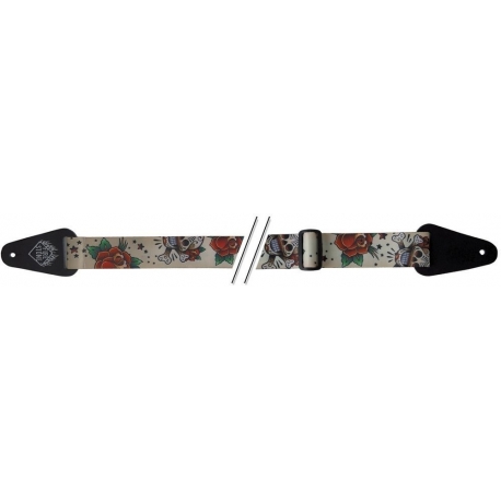 GEWA Courroie guitare F&S Edition Tattoo