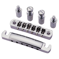 PARTSLAND Chevalet Guitare électrique Chevalet Cordier Tune-O-Matic