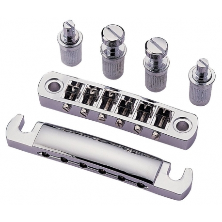 PARTSLAND Chevalet Guitare électrique Chevalet Cordier Tune-O-Matic