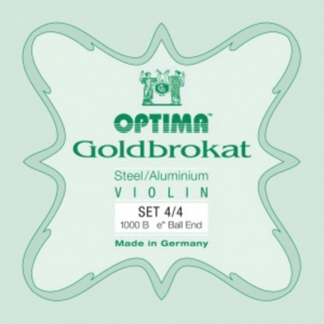 OPTIMA Cordes Violon Lenzner Goldbrokat