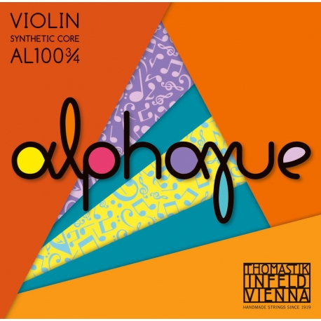 THOMASTIK-INFELD Cordes Violon ALPHAYUE Âme Nylon