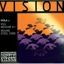 THOMASTIK-INFELD Cordes Alto Vision Noyau synthétique