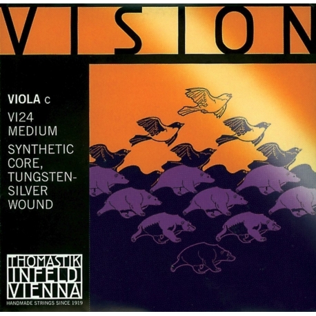 THOMASTIK-INFELD Cordes Alto Vision Noyau synthétique