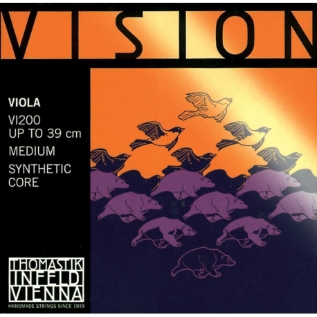 THOMASTIK-INFELD Cordes Alto Vision Noyau synthétique