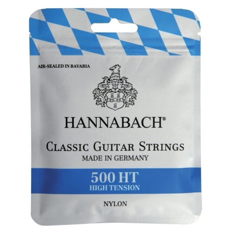 HANNABACH Cordes guitare classique Serie 500 High Tension
