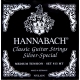 HANNABACH Cordes guitare classique Serie 815 Medium tension Silver Special