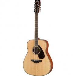 YAMAHA FG820 12 NATURAL 12 CORDES