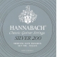 HANNABACH Cordes guitare classique Serie 900 Medium/Low Tension Silver 200