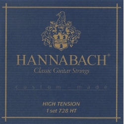 HANNABACH Cordes guitare classique Serie 728 High Tension Custom Made