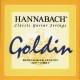 HANNABACH Cordes guitare classique Serie 725 Medium/High Tension Goldin