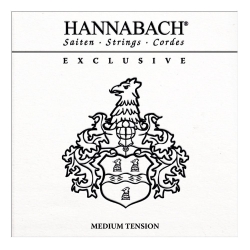 HANNABACH Cordes guitare classique Exclusive Serie Medium Tension