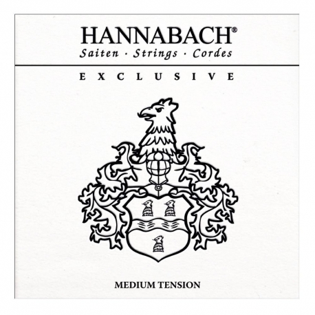 HANNABACH Cordes guitare classique Exclusive Serie Medium Tension