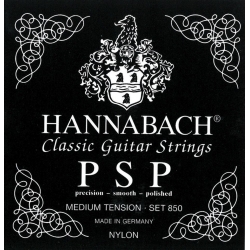 HANNABACH Cordes guitare classique Serie 850 Medium tension PSP