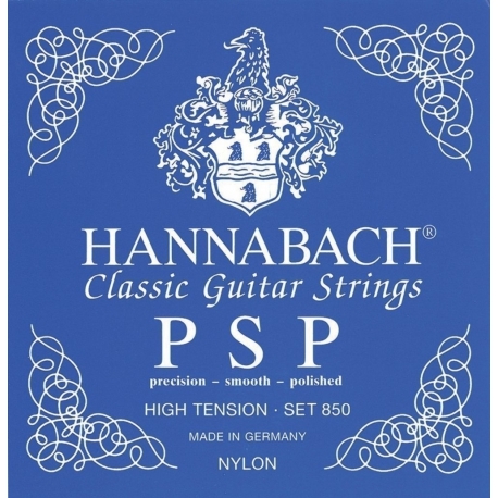 HANNABACH Cordes guitare classique Serie 850 Tension forte PSP