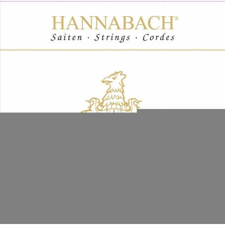 HANNABACH Cordes guitare classique Serie 1869 Carbon/Gold MHT