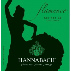 HANNABACH Cordes guitare classique Serie 827 Low Tension Flamenco