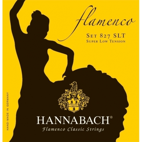 HANNABACH Cordes guitare classique Serie 827 Super Low Tension Flamenco
