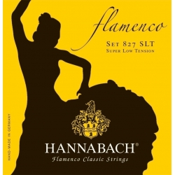 HANNABACH Cordes guitare classique Serie 827 Super Low Tension Flamenco