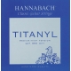 HANNABACH Cordes guitare classique Serie 950 Medium/High Tension Titanyl