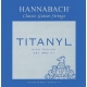 HANNABACH Cordes guitare classique Serie 950 Tension forte Titanyl