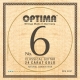 OPTIMA Cordes guitare classique N°6 or 24 carats