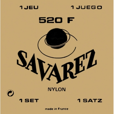 SAVAREZ Cordes guitare classique Concert 520