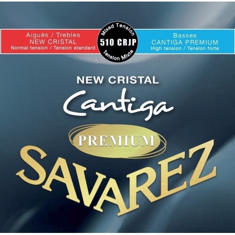 SAVAREZ Cordes guitare classique New Cristal Cantiga Premium