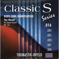 THOMASTIK-INFELD Cordes guitare classique Classic S Series. Rope Core. Cordes artiste