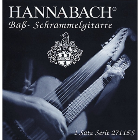HANNABACH Cordes pour guitare basse et contreguitare