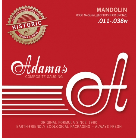 ADAMAS Cordes Mandoline Cordes Adamas pour Mandoline / Réédition historique