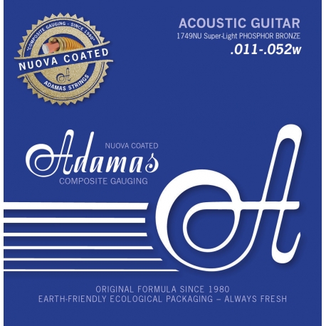ADAMAS Corde Guitare acoustique Nuova Phosphor Bronze coated