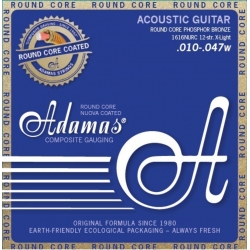 ADAMAS Corde Guitare acoustique Nuova Phosphor Bronze coated Round Core