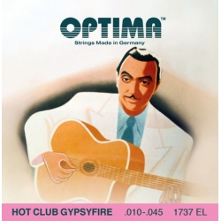 OPTIMA Corde Guitare acoustique Hot Club Gypsyfire argentée