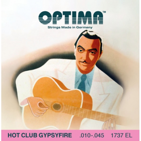 OPTIMA Corde Guitare acoustique Hot Club Gypsyfire argentée