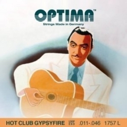 OPTIMA Corde Guitare acoustique Hot Club Gypsyfire argentée