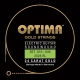 OPTIMA Corde guitare électrique Gold Strings Round Wound