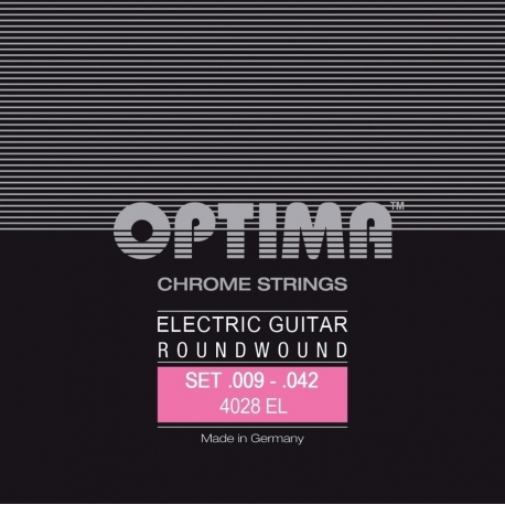 OPTIMA Corde guitare électrique Chrome Strings Round Wound