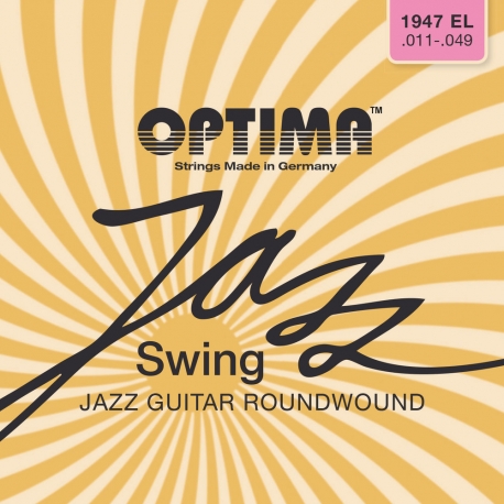 OPTIMA Corde guitare électrique Jazz Swing Series Round Wound