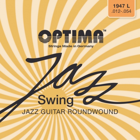 OPTIMA Corde guitare électrique Jazz Swing Series Round Wound