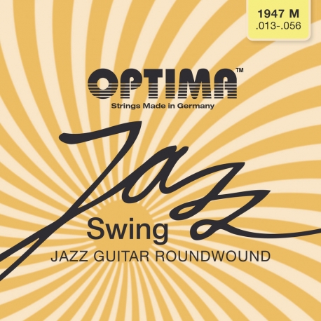 OPTIMA Corde guitare électrique Jazz Swing Series Round Wound