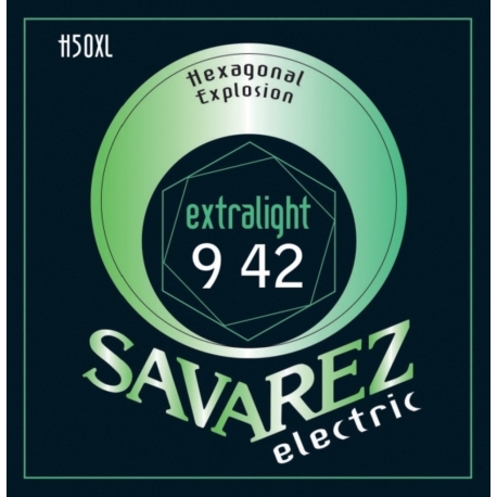 SAVAREZ Corde guitare électrique Hexagonal Explosion Nickel