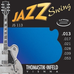 THOMASTIK-INFELD Corde guitare électrique Jazz Swing Series Flat Wound