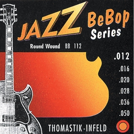 THOMASTIK-INFELD Corde guitare électrique Jazz BeBop Series Nickel Round Wound