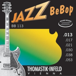 THOMASTIK-INFELD Corde guitare électrique Jazz BeBop Series Nickel Round Wound