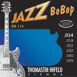 THOMASTIK-INFELD Corde guitare électrique Jazz BeBop Series Nickel Round Wound