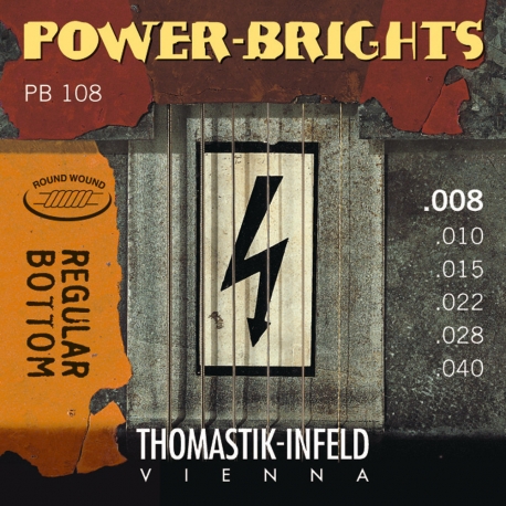THOMASTIK-INFELD Corde guitare électrique Power Brights Series