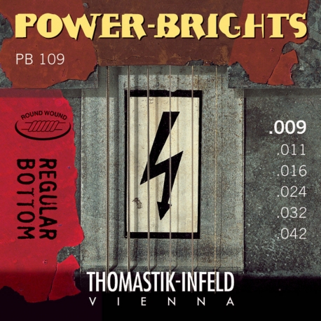 THOMASTIK-INFELD Corde guitare électrique Power Brights Series